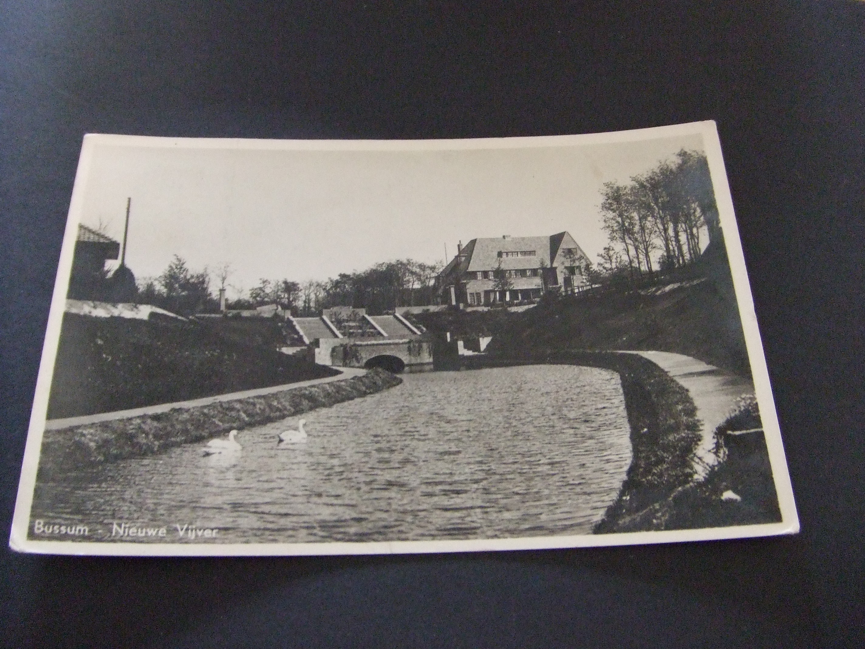 Bussum Nieuwe Vijver waterdoorgang